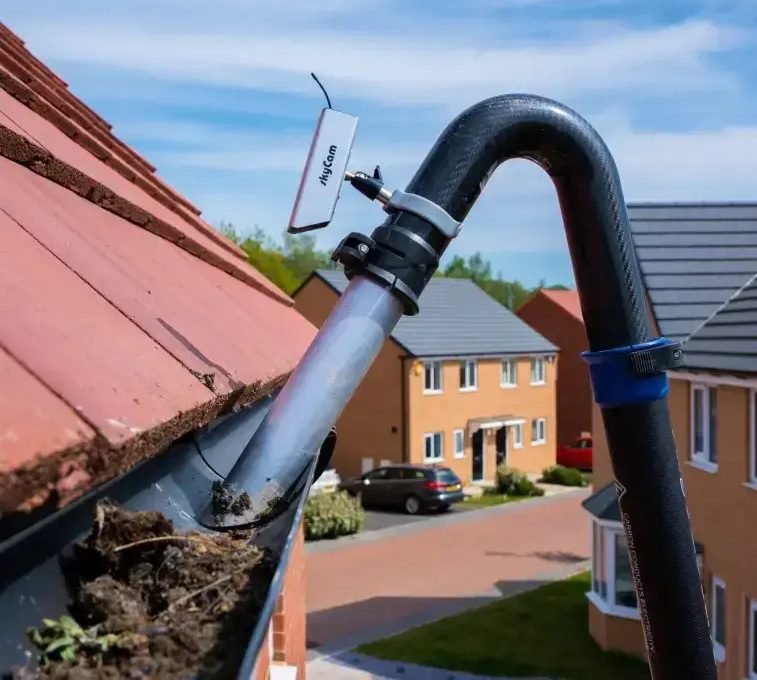 A Skycam gutter cleaning device - Bristol Pressure Washing (Bristol Gutter Cleaning)