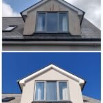 Before/After of Red Algae stains on K Render