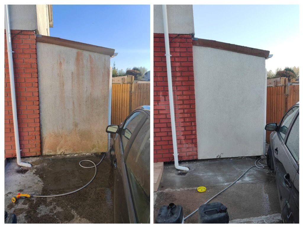 Wall pressure washing B/A - Bristol Pressure Washing