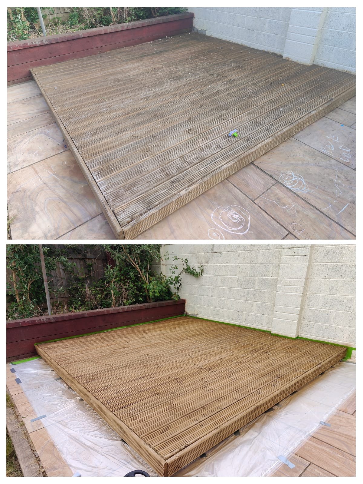 Weathered Deck Refurbishment in Bristol