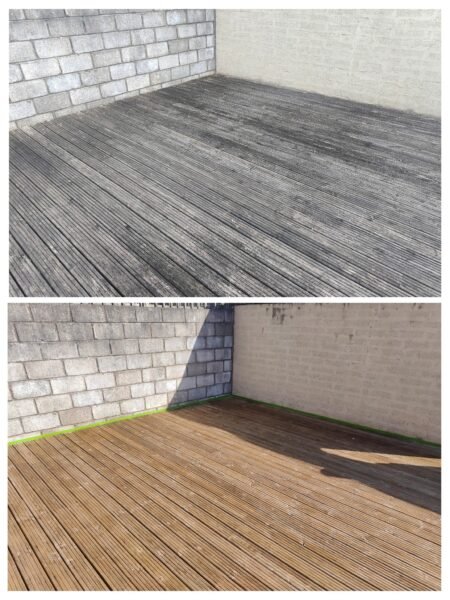 Deck Cleaning in Henleaze
